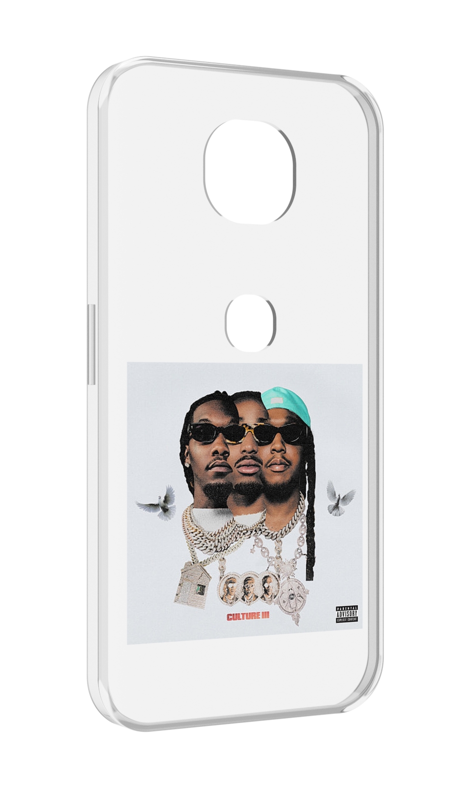 

Чехол MyPads Migos - Culture III для Motorola Moto G5S (XT1799-2), Прозрачный, Tocco