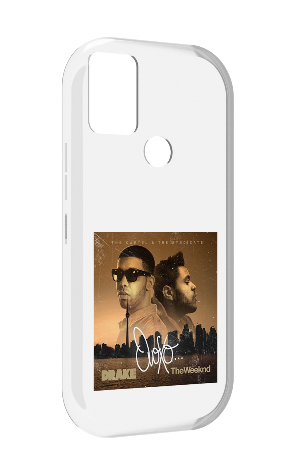 

Чехол MyPads Drake & The Weeknd - OVOXO для UMIDIGI A9, Прозрачный, Tocco