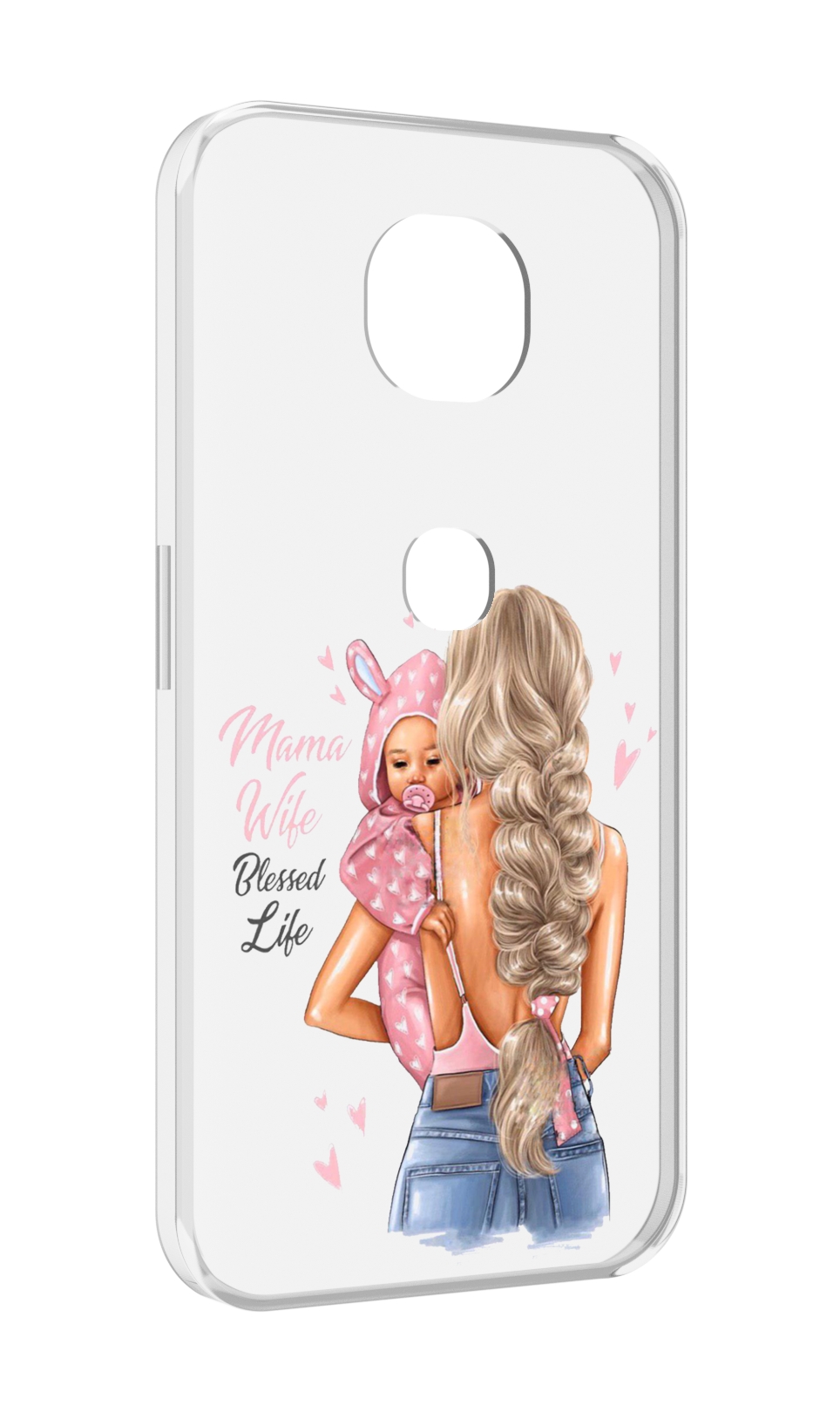 

Чехол MyPads Mama-wibe для Motorola Moto G5S (XT1799-2), Прозрачный, Tocco