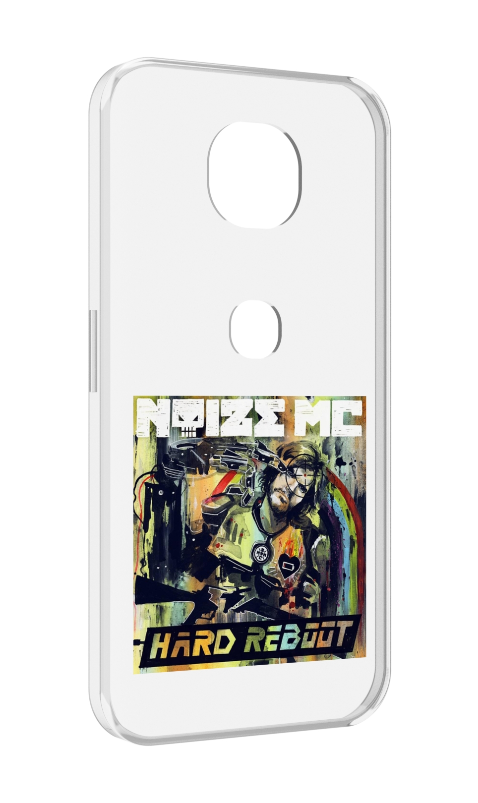 

Чехол MyPads Hard Reboot Noize MC для Motorola Moto G5S (XT1799-2), Прозрачный, Tocco