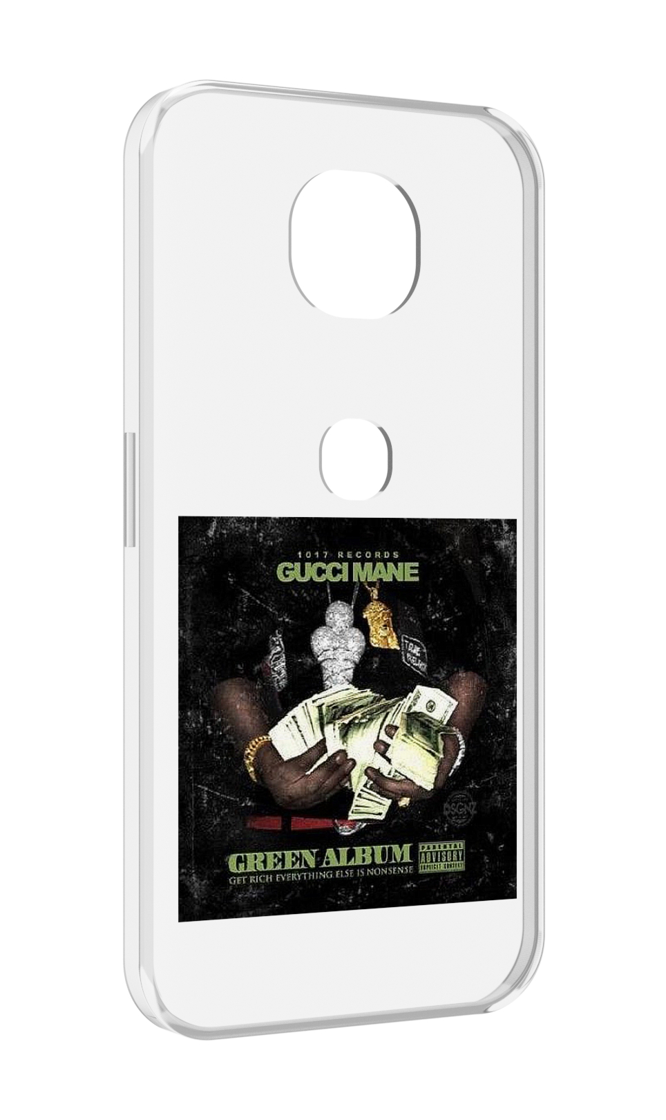 

Чехол MyPads Gucci Mane & Migos - The Green Album для Motorola Moto G5S (XT1799-2), Прозрачный, Tocco