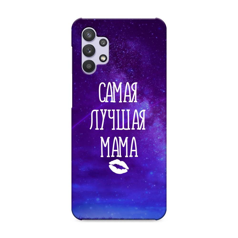 фото Пластиковый чехол "лучшая мама" на samsung galaxy a32 awog