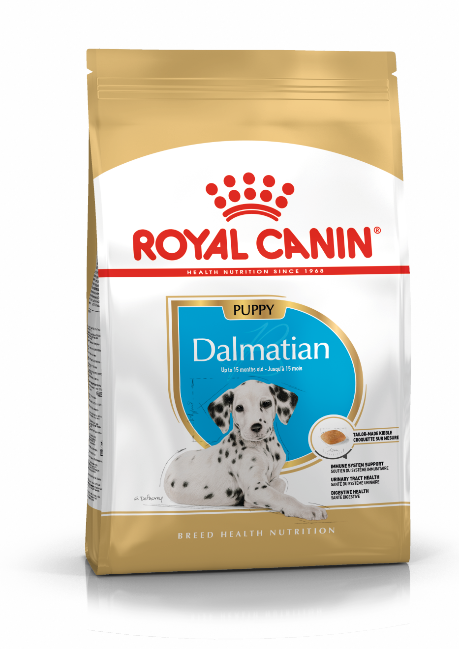 

Сухой корм для щенков ROYAL CANIN Dalmatian Junior, птица, 12кг, Dalmatian Junior