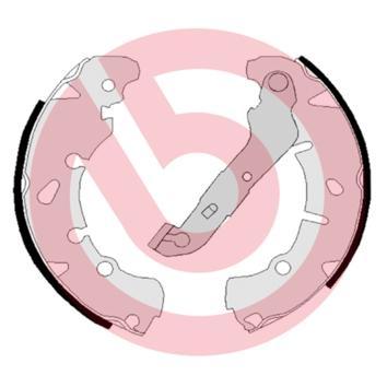 

Тормозные колодки барабанные brembo S24533