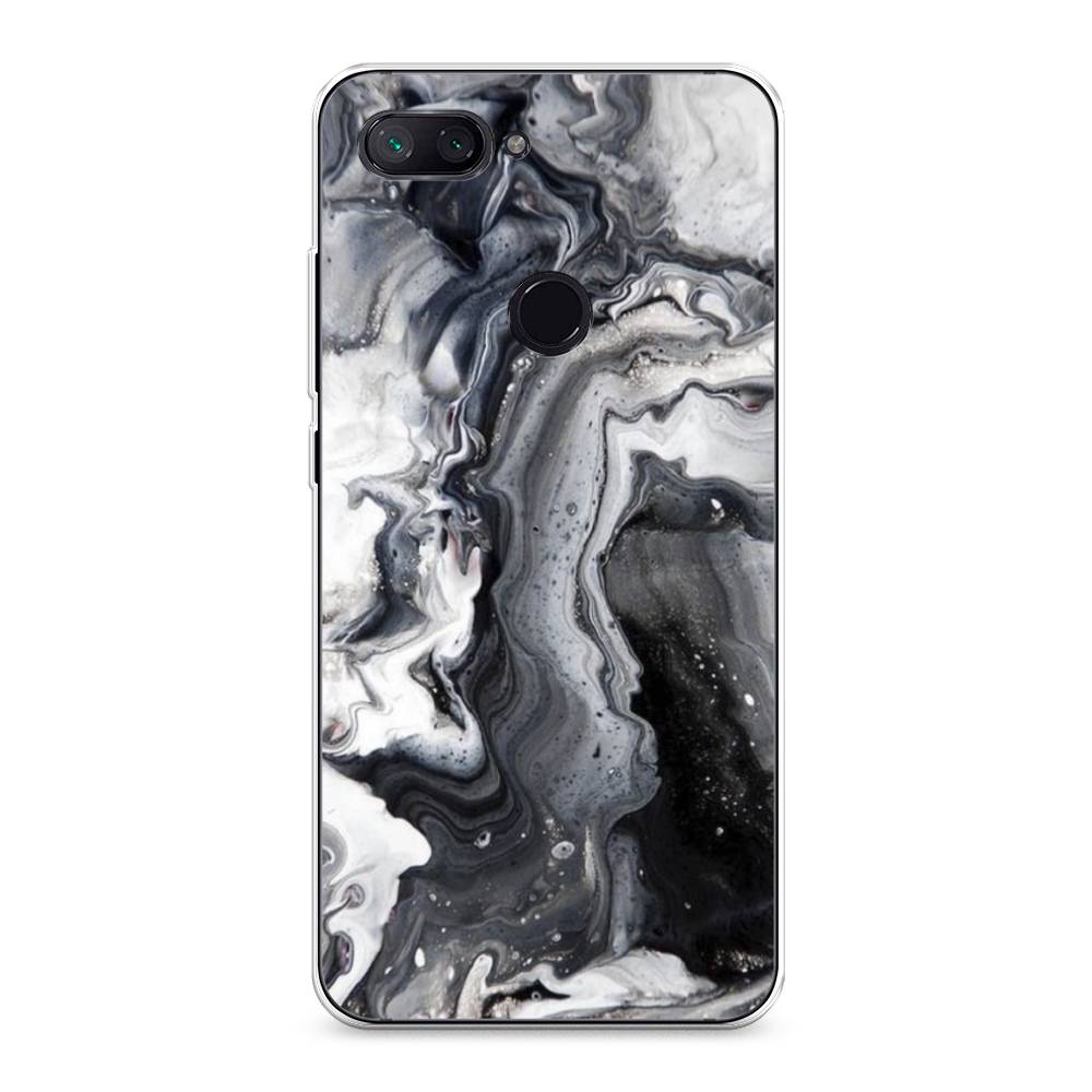 

Чехол Awog на Xiaomi Mi 8 Lite "Бело-черные сложные полосы", Разноцветный, 34550-3