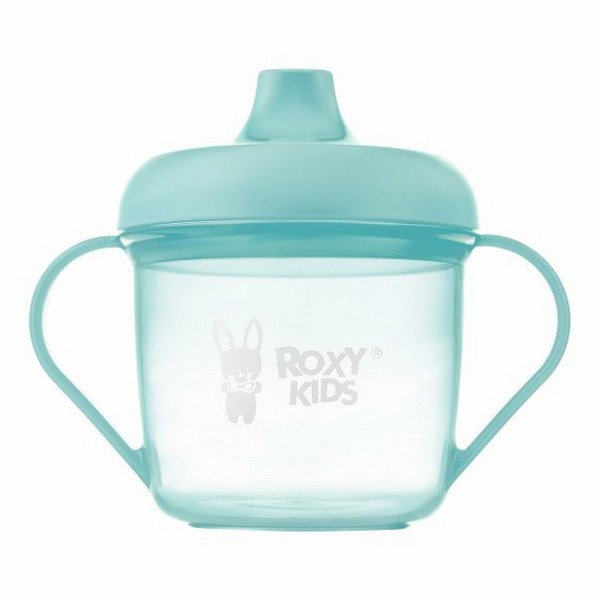 Поильник Roxy-kids с 9 месяцев 180 мл мятный