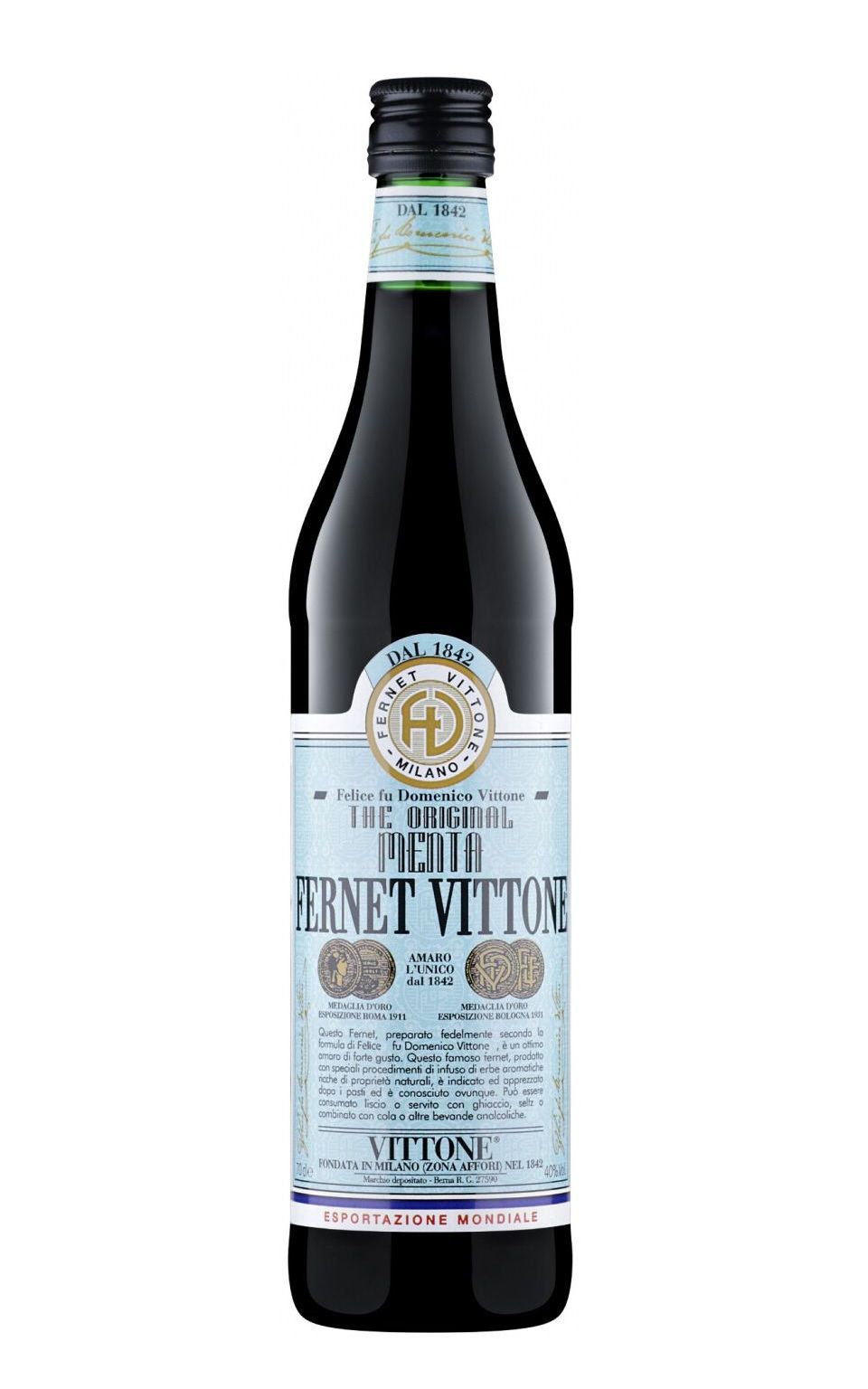 

Ликер Fernet Vittone Menta Amaro Krauter, 0.7 л