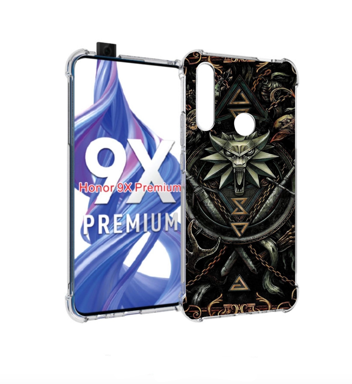 

Чехол бампер MyPads загружено для Honor 9X (STK-LX1)., Прозрачный, Tocco