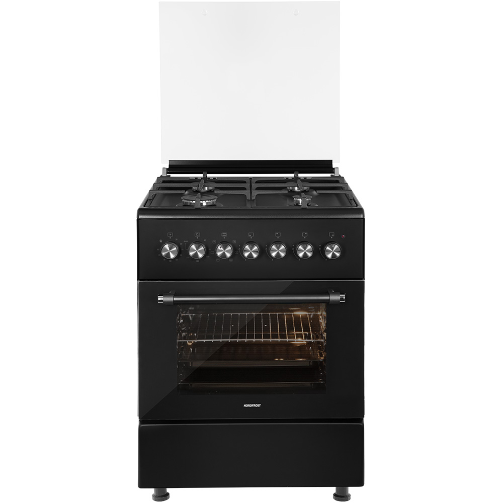 Комбинированная плита NordFrost GE 6064 B черный