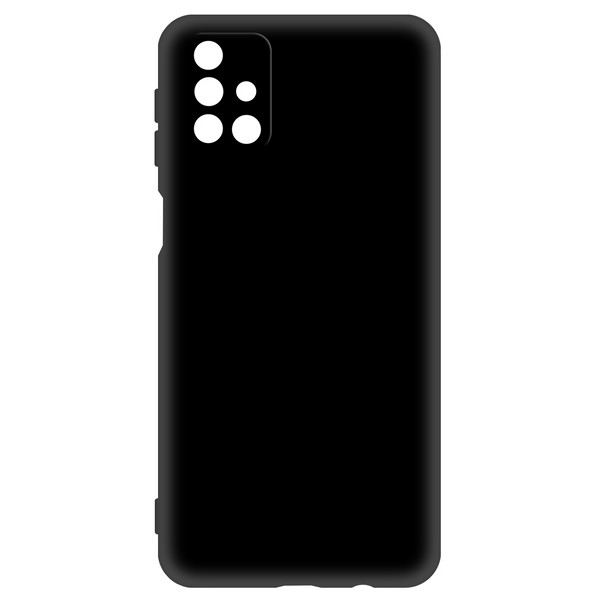 фото Чехол-накладка krutoff soft case для samsung galaxy m31s (m317) черный