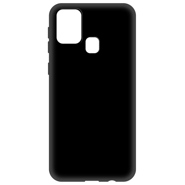 фото Чехол-накладка krutoff soft case для samsung galaxy m31 (m315) черный