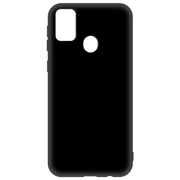 фото Чехол-накладка krutoff soft case для samsung galaxy m21 (m215) черный