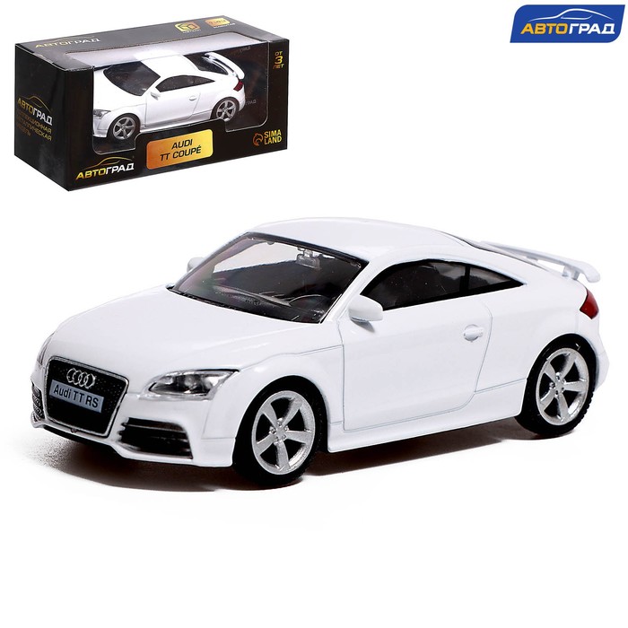 Машина металлическая AUDI TT COUPE, 1:43, цвет белый