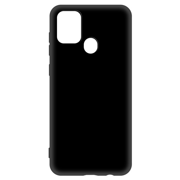 фото Чехол-накладка krutoff soft case для samsung galaxy a21s (a217) черный