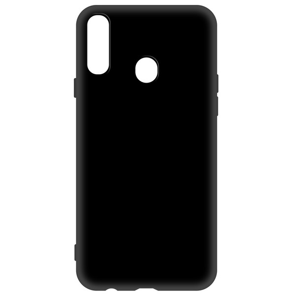 фото Чехол-накладка krutoff soft case для samsung galaxy a20s (a207) черный