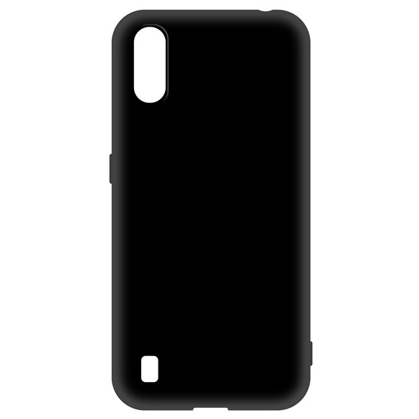 

Чехол-накладка Krutoff Soft Case для Samsung Galaxy A01/M01 (A015/M015) черный