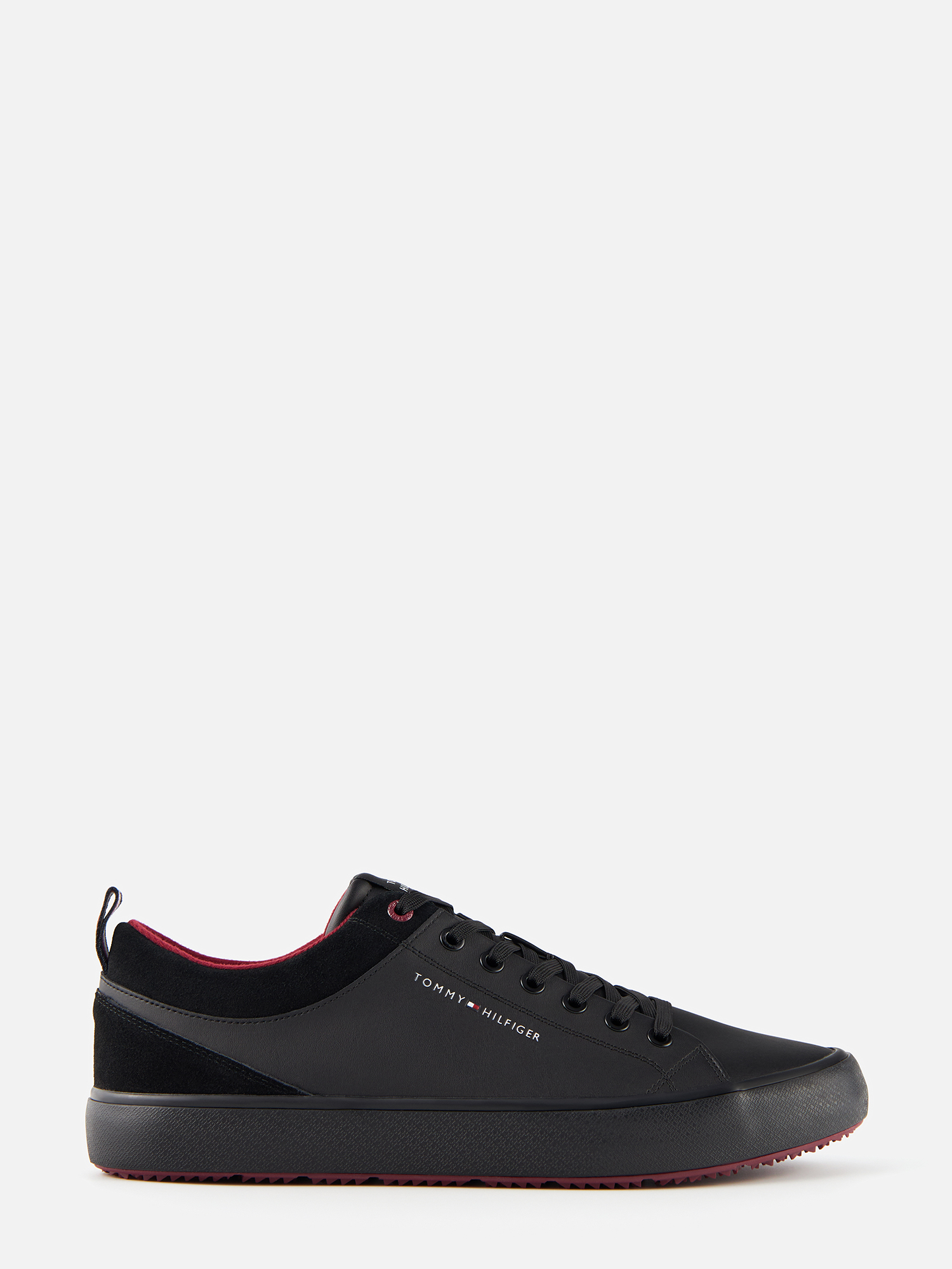 

Кеды мужские Tommy Hilfiger FM0FM04884 черные 40 EU, Черный, FM0FM04884