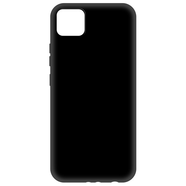 фото Чехол-накладка krutoff soft case для realme c11 черный