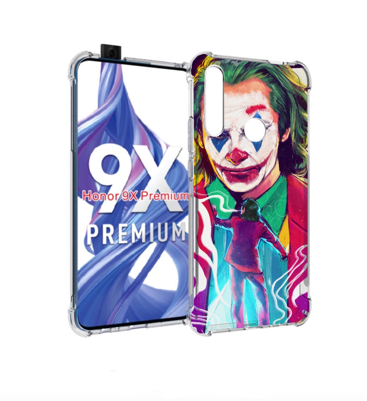 

Чехол бампер MyPads джокер-у-джокера для Honor 9X (STK-LX1)/Huaw, Прозрачный, Tocco