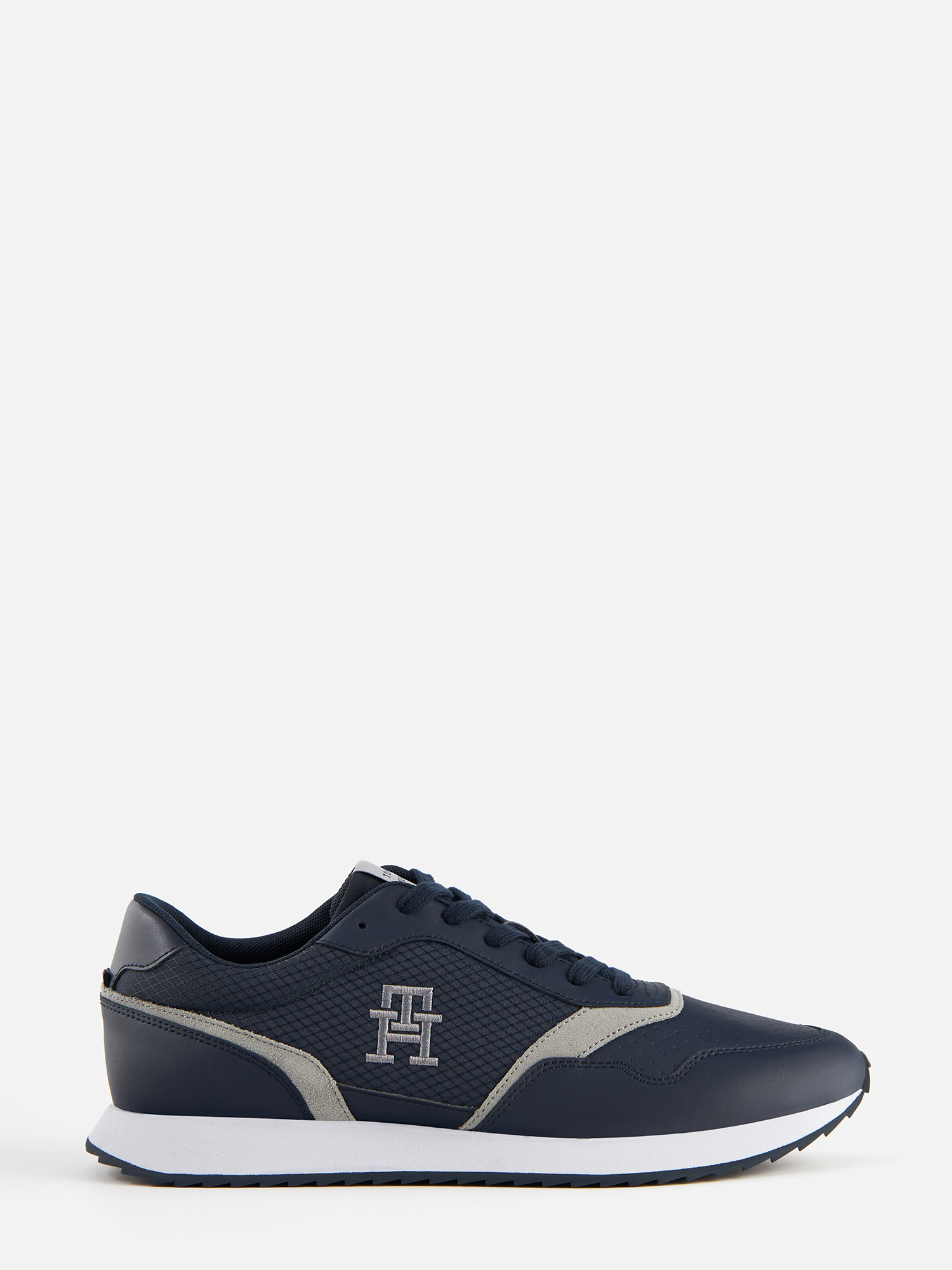 

Кроссовки мужские Tommy Hilfiger FM0FM04887 синие 45 EU, Синий, FM0FM04887
