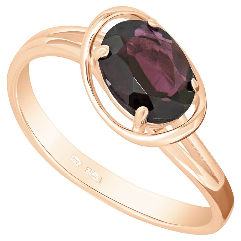 

Кольцо из серебра с гранатом р.18,5 LAZURIT-ONLINE 773902, 773902