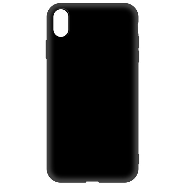 фото Чехол-накладка krutoff soft case для iphone xs max черный