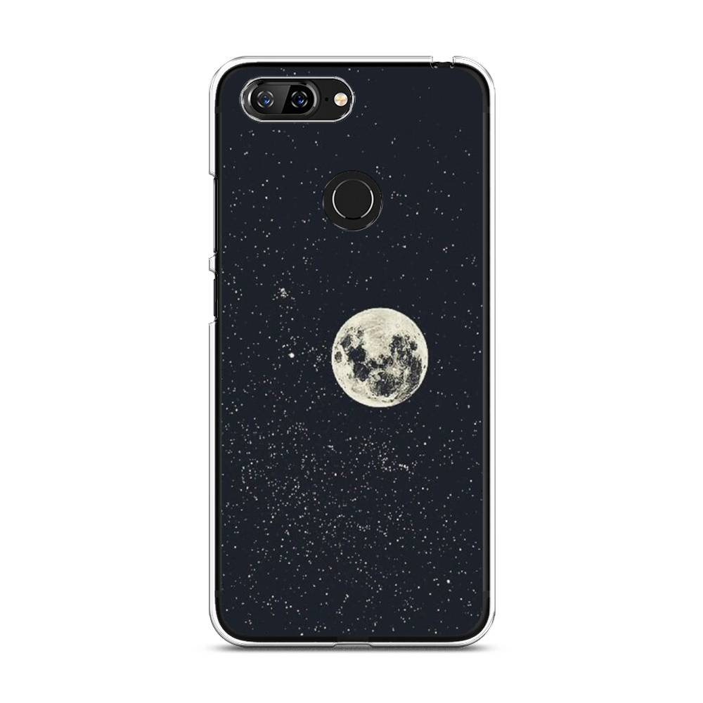 

Чехол для Lenovo S5 "Полнолуние", Красный, 112550-2