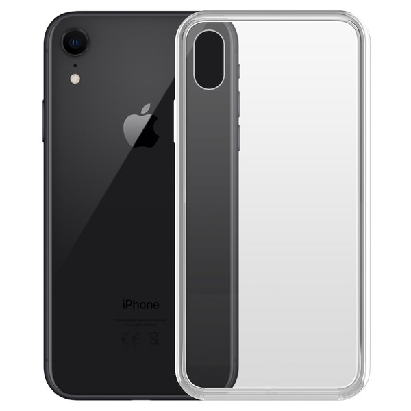 

Чехол-накладка Krutoff Clear Case для iPhone XR, Прозрачный