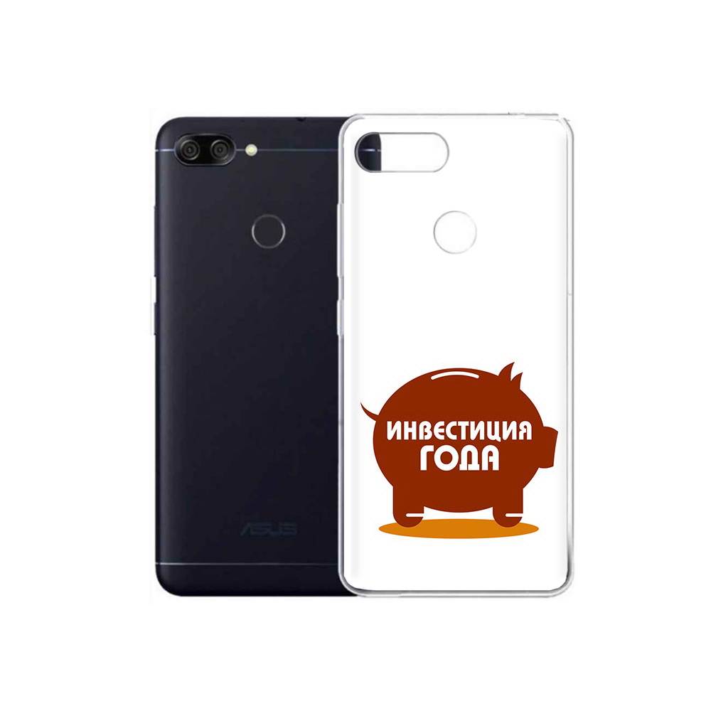 Чехол MyPads Tocco для Asus ZenFone Max Plus M1 (ZB570TL) инвестиция