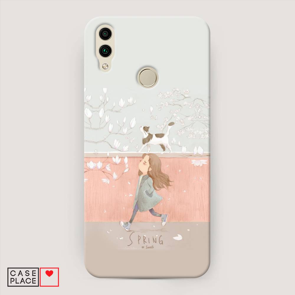 

Чехол Awog "Девочка-весна" для Honor 8C, 67120-5