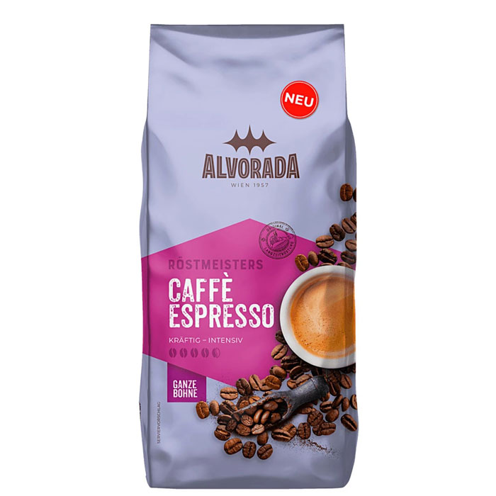 Кофе Alvorada Caffe Espresso в зернах 1 кг