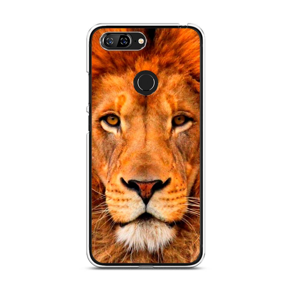 

Чехол для Lenovo S5 "Благородный лев", Оранжевый, 112550-1