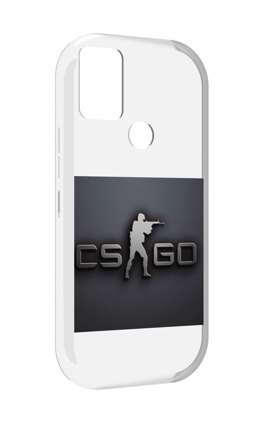 

Чехол MyPads CS go логотип мужской для UMIDIGI A9, Прозрачный, Tocco
