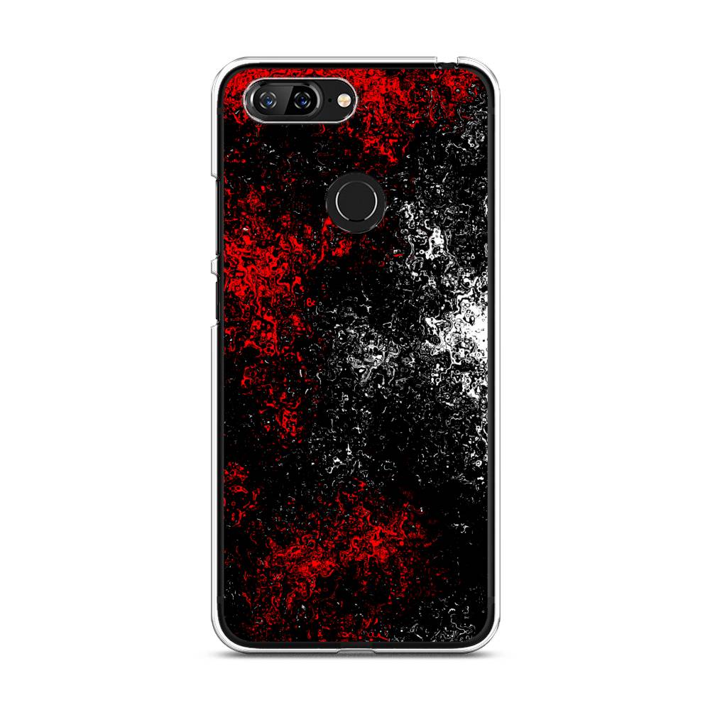 

Чехол для Lenovo S5 "Монотипия", Красный;черный;белый, 112550-3