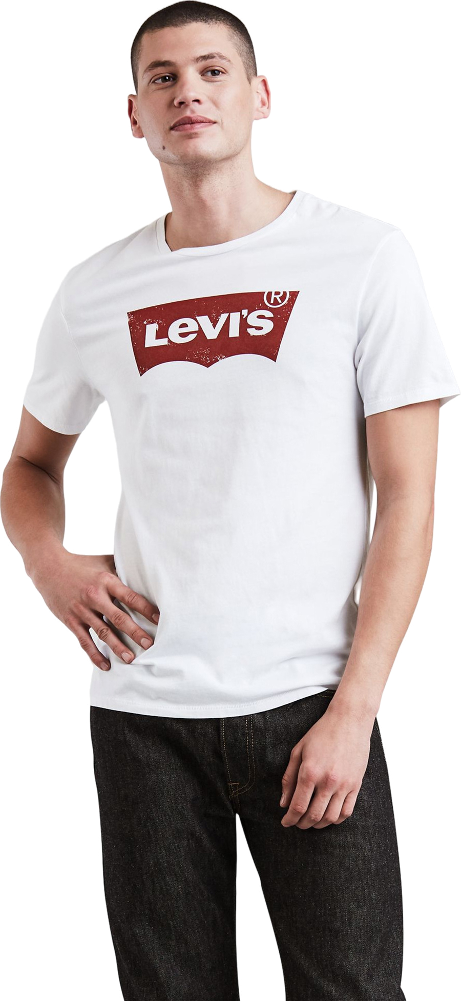 

Футболка мужская Levi's 17783-0197 белая S, Белый, 17783-0197