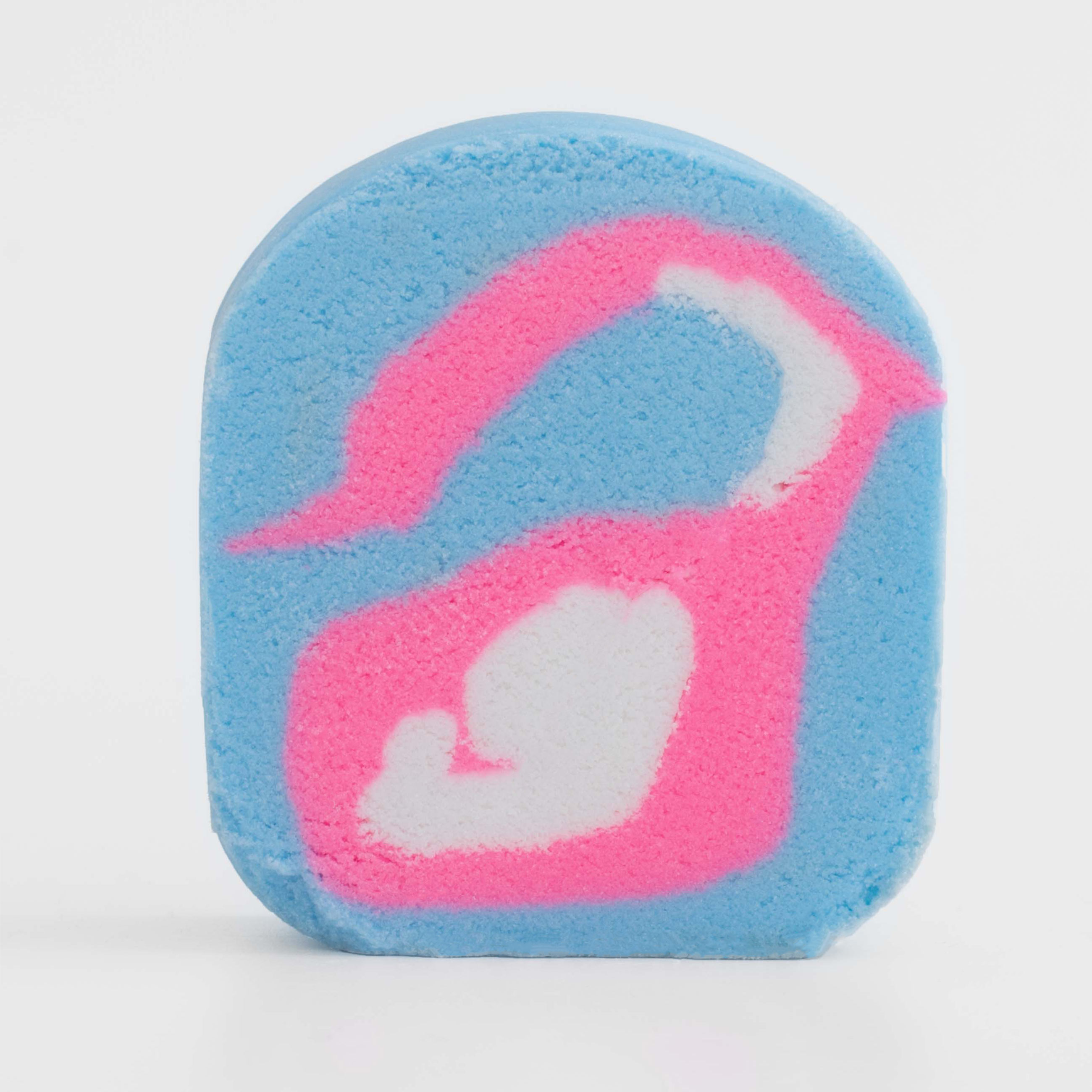 

Пена для ванны Kuchenland Body spa Сливочный зефир, твердая 55 г, Голубой;розовый;белый