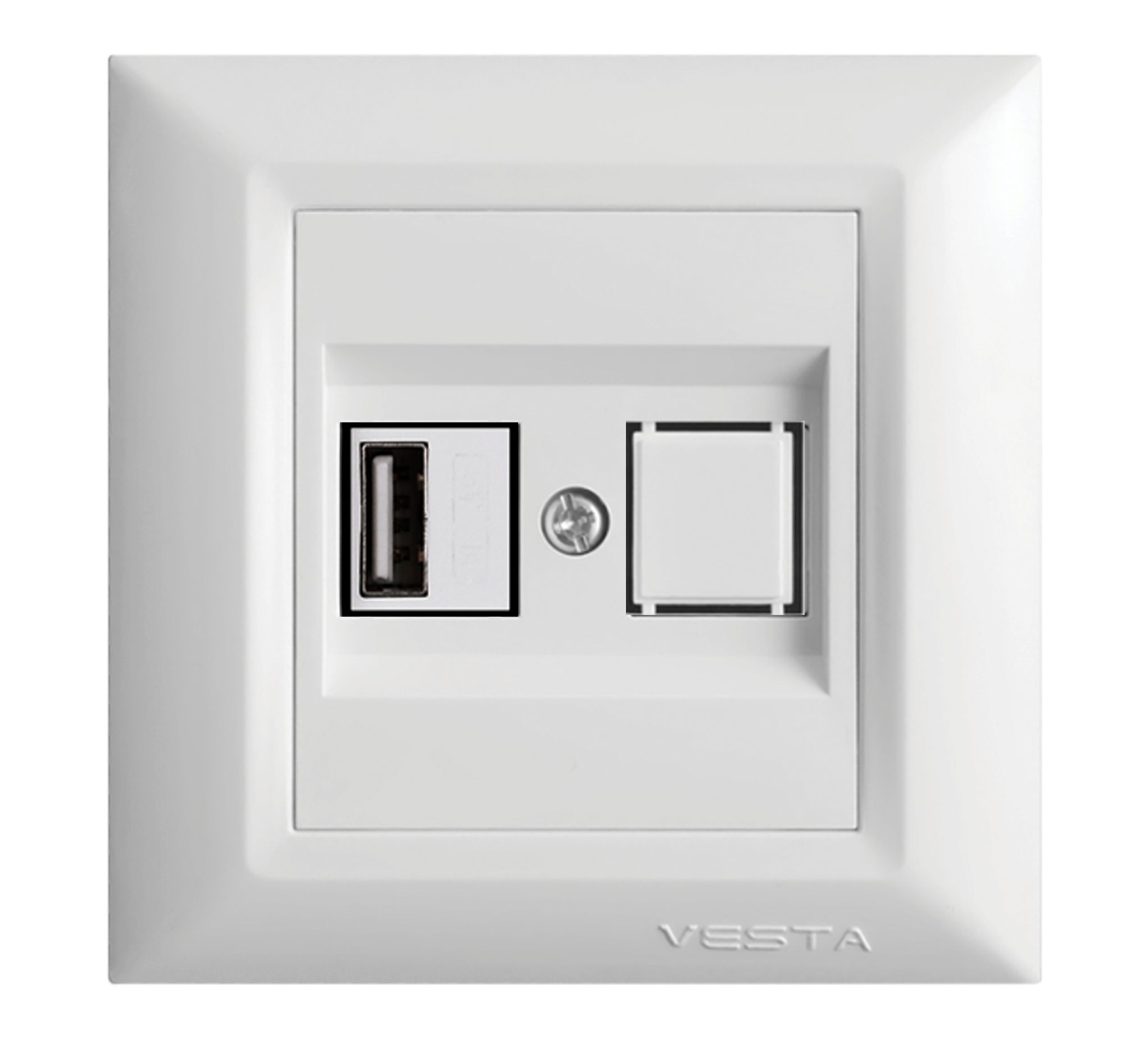 

Розетка Vesta-Electric Roma USB