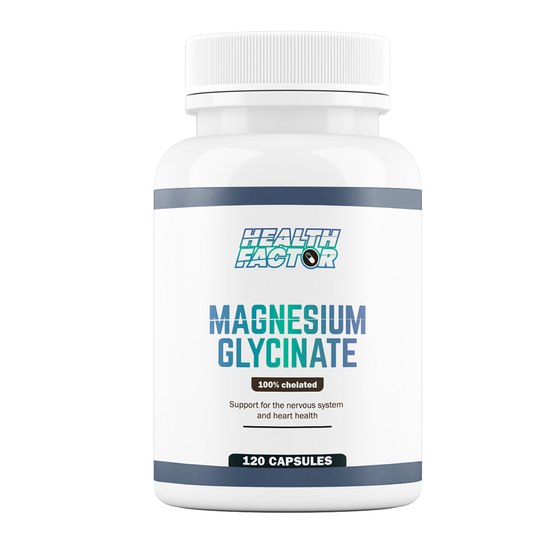 

Глицинат магния Health Factor Magnesium Glycinate 100% капсулы 100 мг 120 шт., Magnesium Glycinate