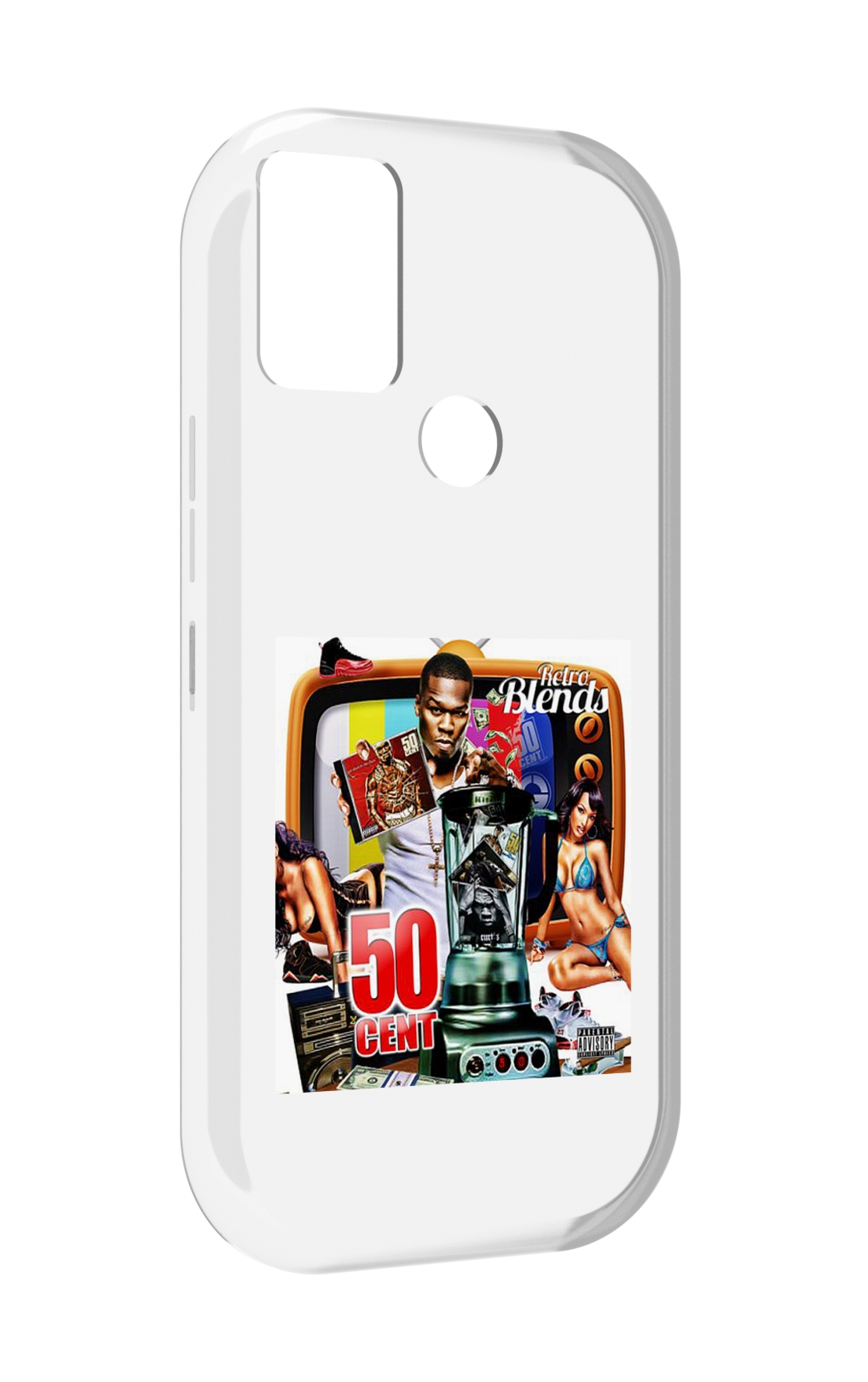 

Чехол MyPads 50 Cent - Retro 50 Cent Blends для UMIDIGI A9, Прозрачный, Tocco