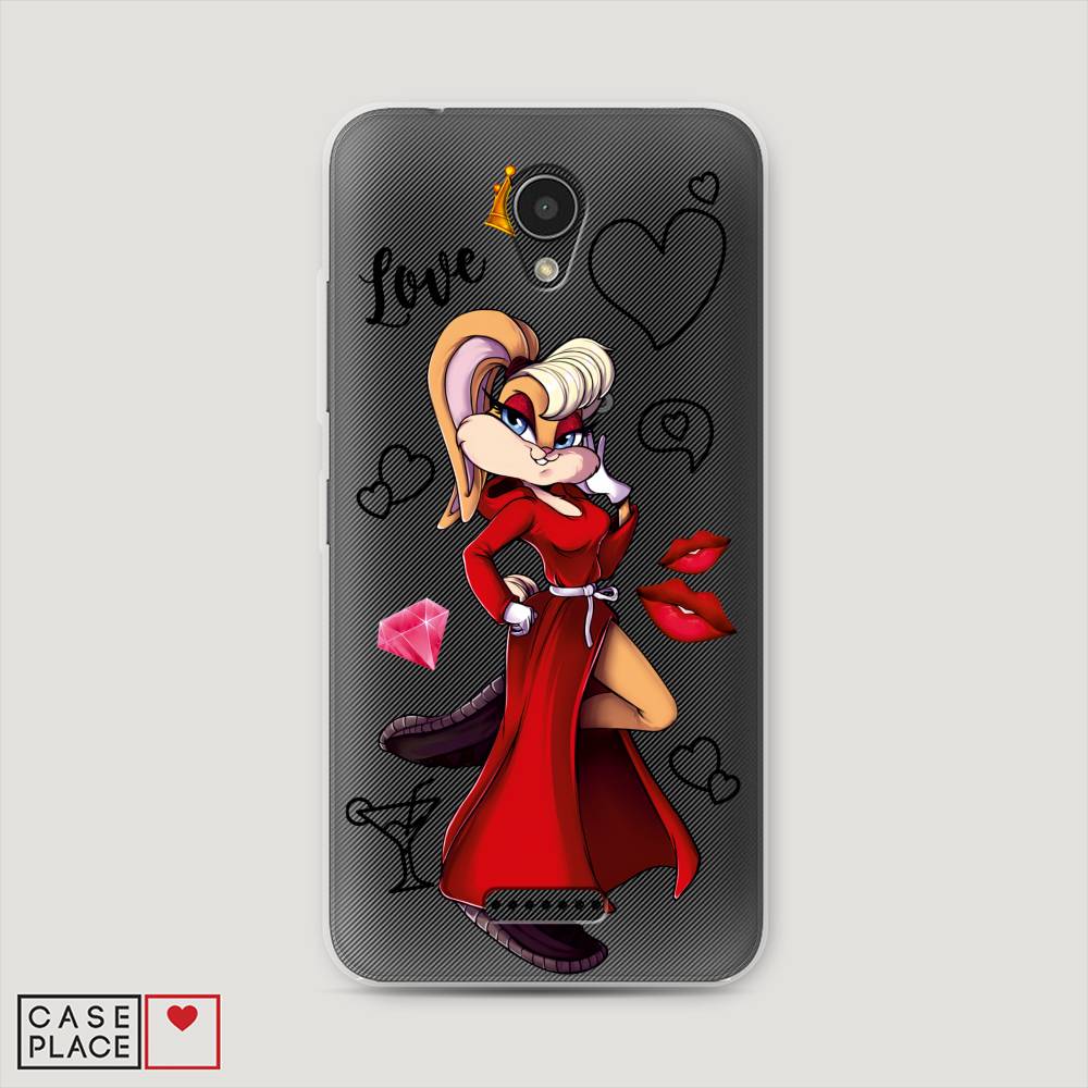 

Чехол на Lenovo Vibe B "Rich Lola Bunny", Красный;бежевый;оранжевый, 112450-6