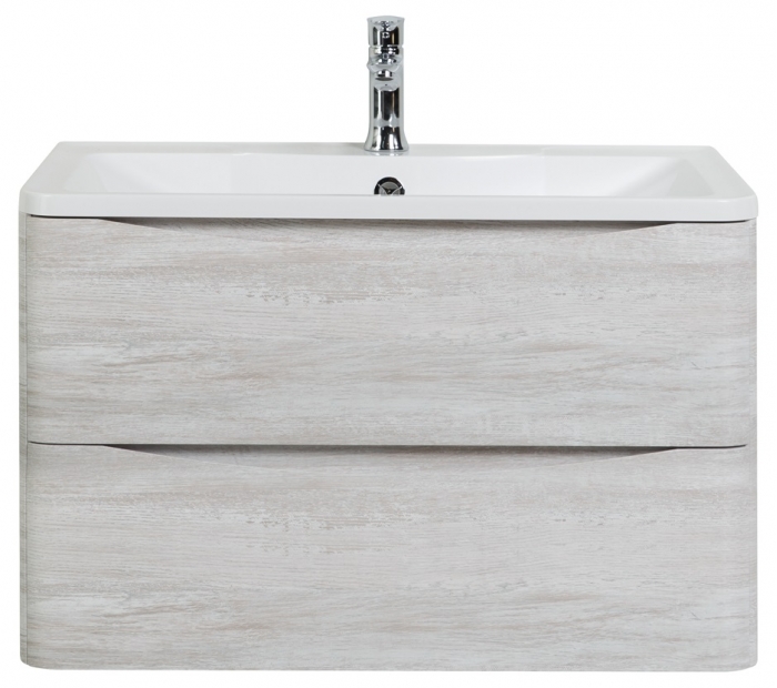 

Тумба с раковиной BelBagno Acqua 80 Rovere Vintage Bianco, Серый, Acqua
