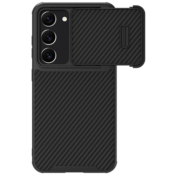 

Чехол Nillkin Synthetic Fiber Case Black для Samsung Galaxy S23, Черный, Synthetic Fiber Case для Samsung Galaxy S23