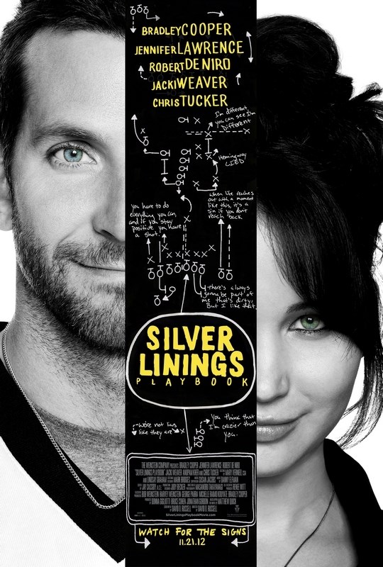 

Постер к фильму "Мой парень – псих" (Silver Linings Playbook) 50x70 см