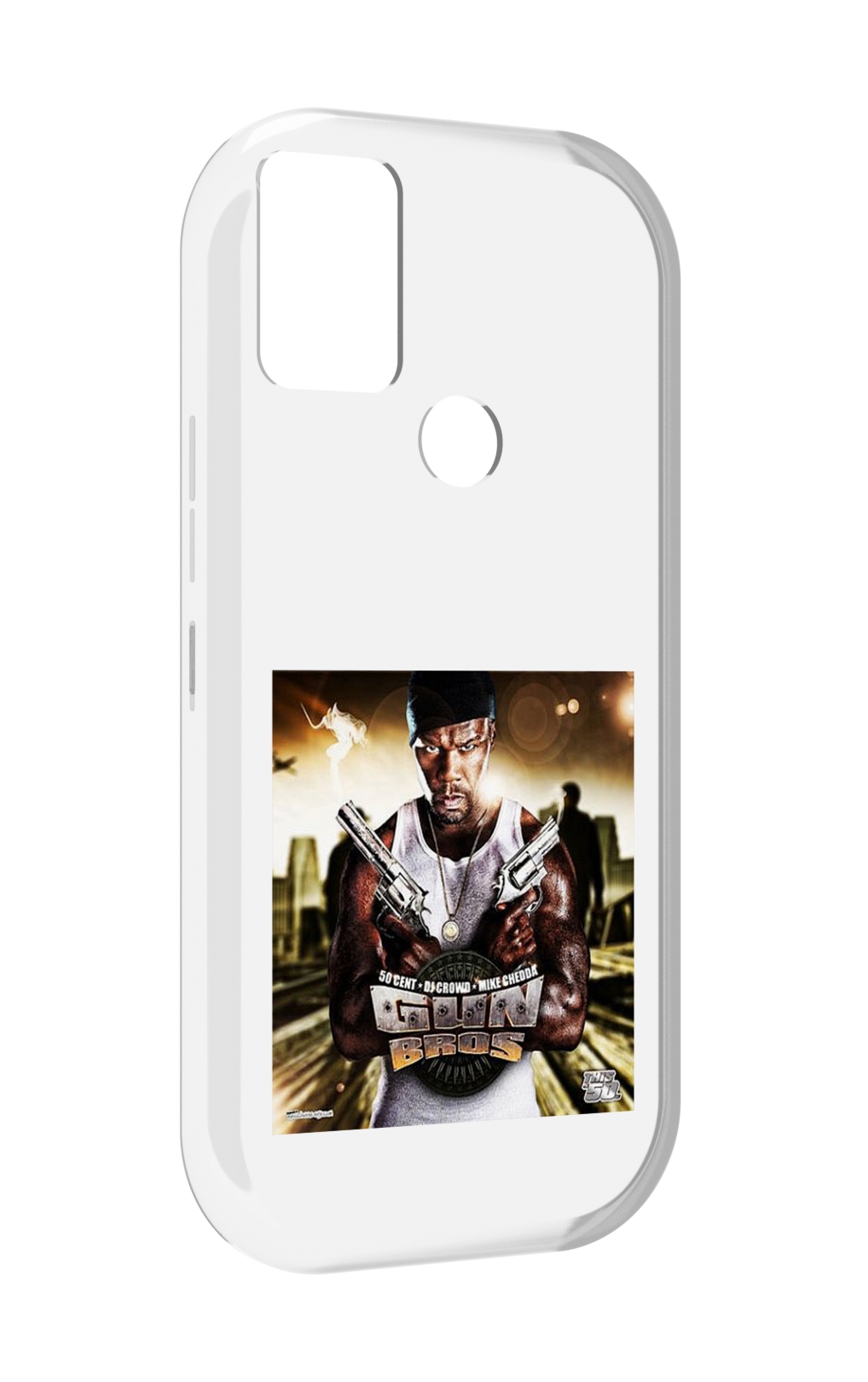 

Чехол MyPads 50 Cent - Gun Bros для UMIDIGI A9, Прозрачный, Tocco