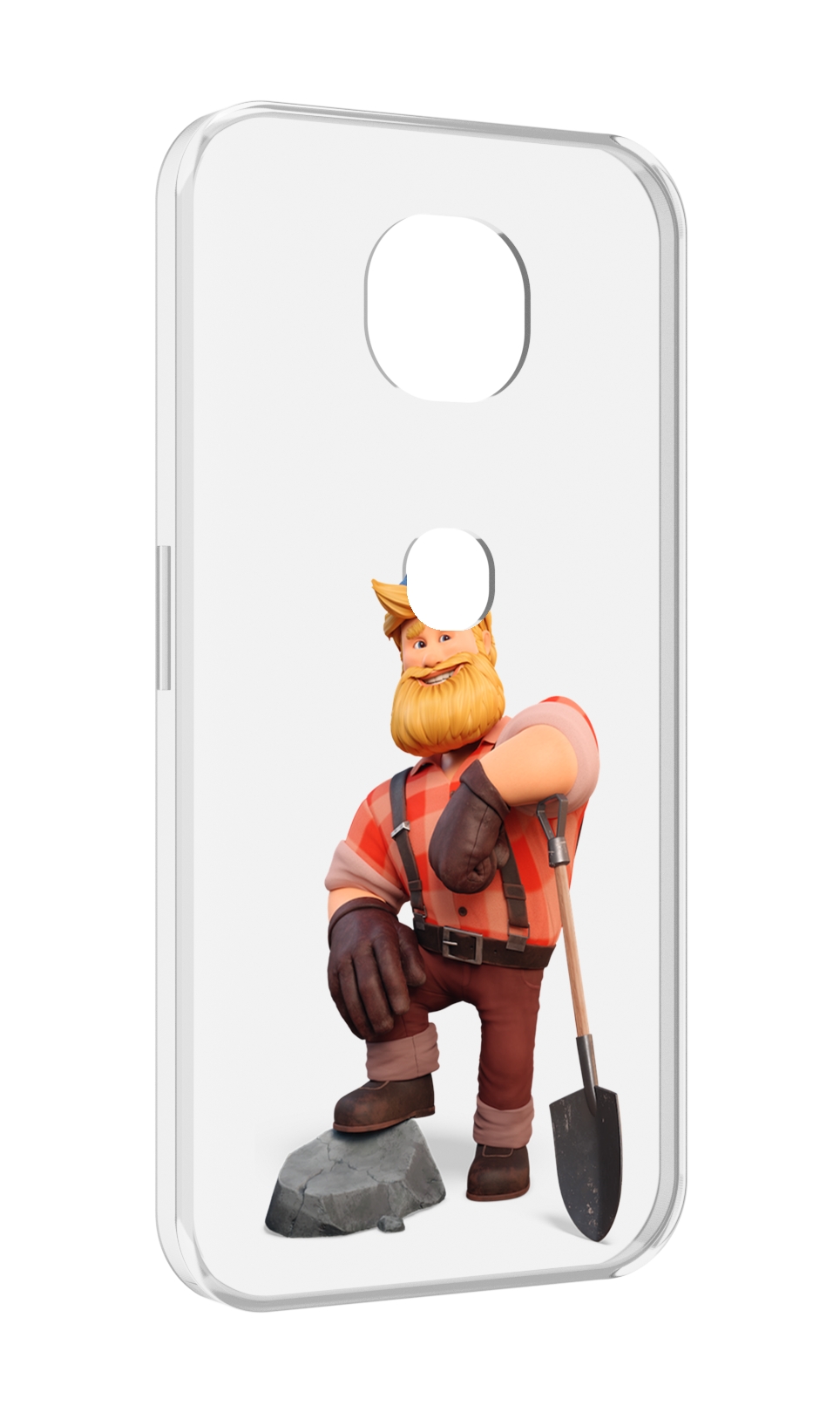 

Чехол MyPads FarmVille-2 для Motorola Moto G5S (XT1799-2), Прозрачный, Tocco