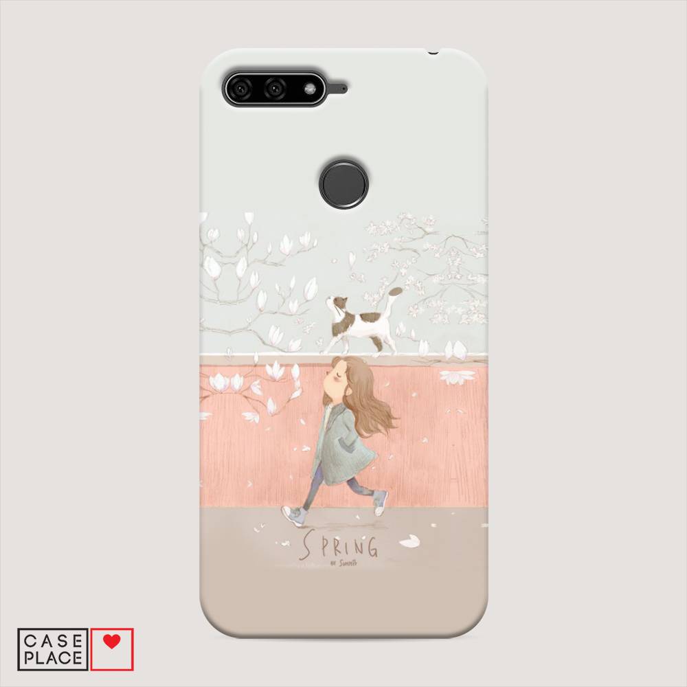 

Чехол Awog "Девочка-весна" для Honor 7C, 64520-5
