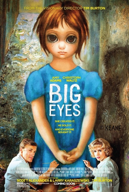 

Постер к фильму "Большие глаза" (Big Eyes) 50x70 см