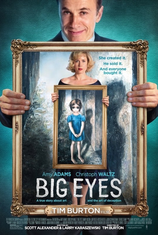 

Постер к фильму "Большие глаза" (Big Eyes) A4