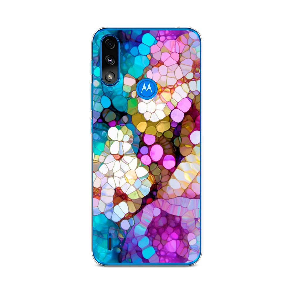 

Чехол Awog на Lenovo K13/Motorola Moto E7 Power "Калейдоскоп", 242450-3