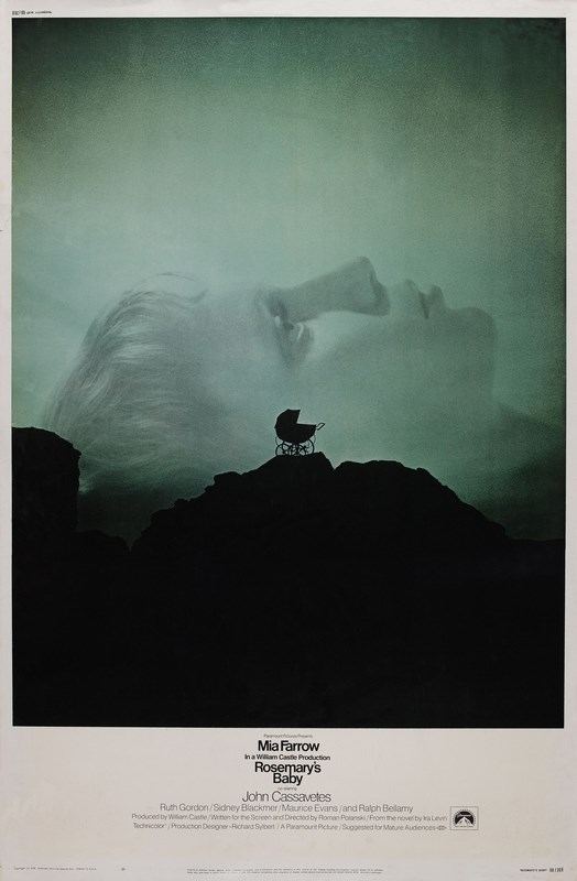 

Постер к фильму "Ребенок Розмари" (Rosemary's Baby) Оригинальный 66,5x101,6 см